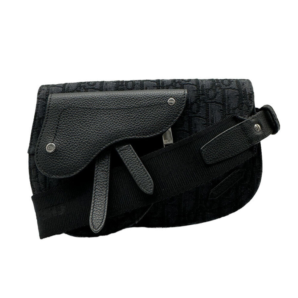 Dior Oblique Canvas Body Bag Black